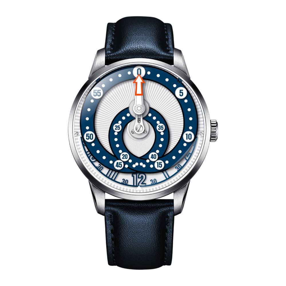 Mandetbrote Orbital Blue Flow